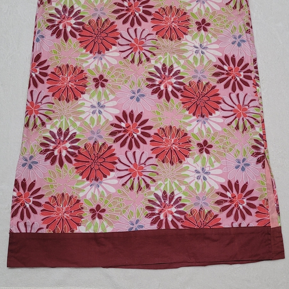 Rare Vintage 90s Delia's Retro Daisy Print Tie-Waist Low Waisted Midi Skirt M - Picture 5 of 11